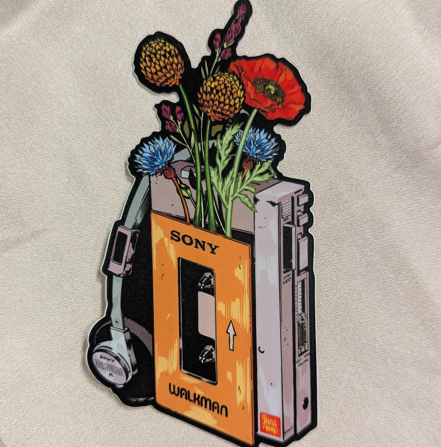 Walkman Botanicals Sticker