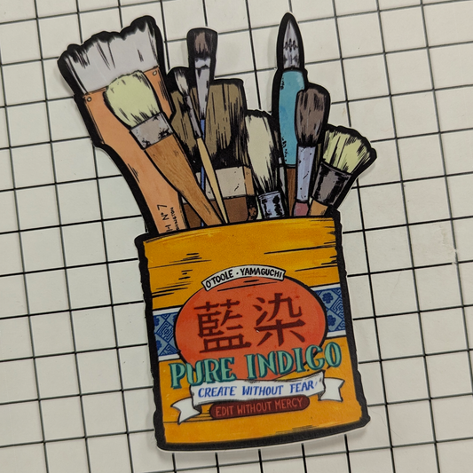 Brushwork Sticker