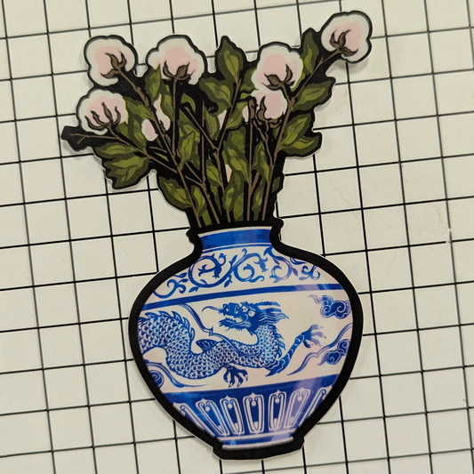 Ming and Cotton Sticker