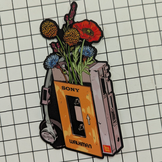 Walkman Botanicals Sticker